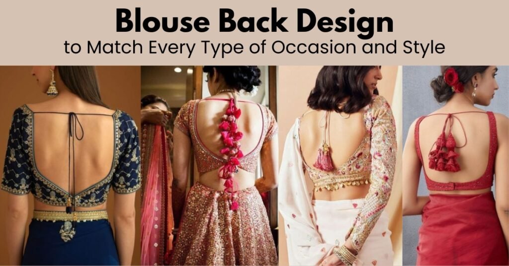 blouse back design
