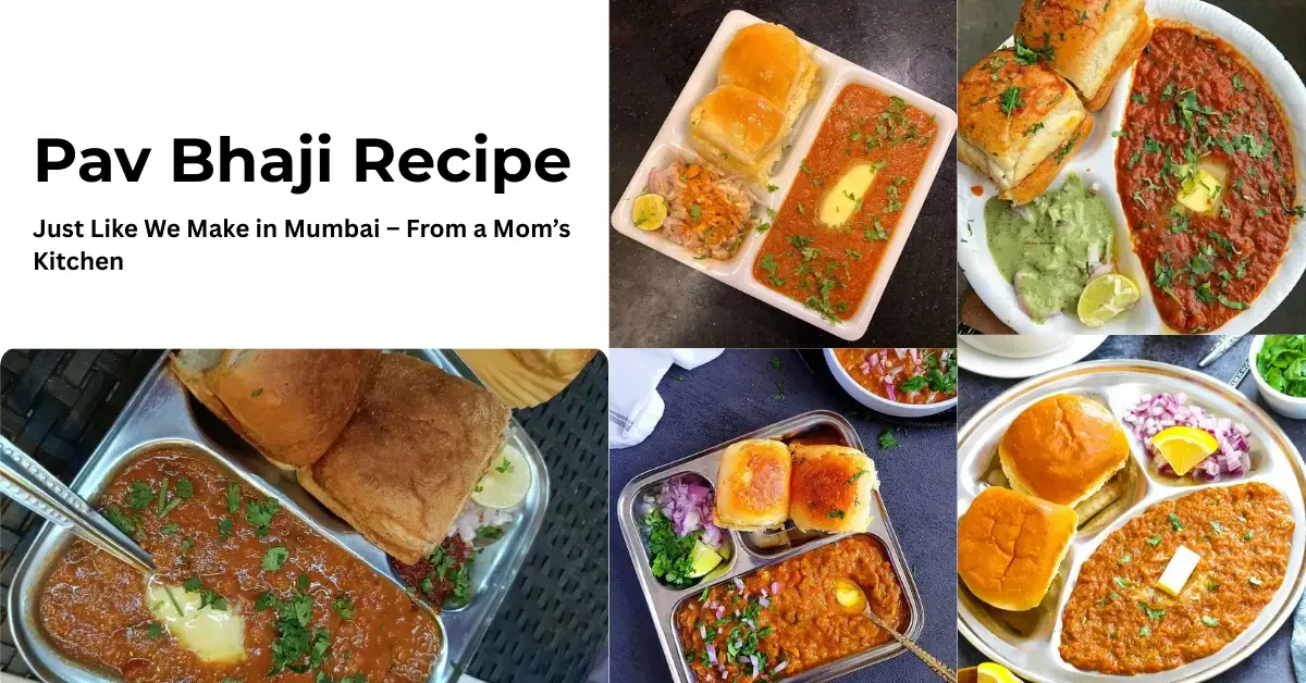 Learn how to make authentic Mumbai street style Pav Bhaji at home! This spicy, buttery and flavorful bhaji served with toasted pav is the ultimate Indian street food experience.